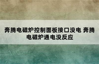 奔腾电磁炉控制面板接口没电 奔腾电磁炉通电没反应